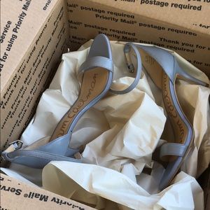 Sam Edelman blue heels